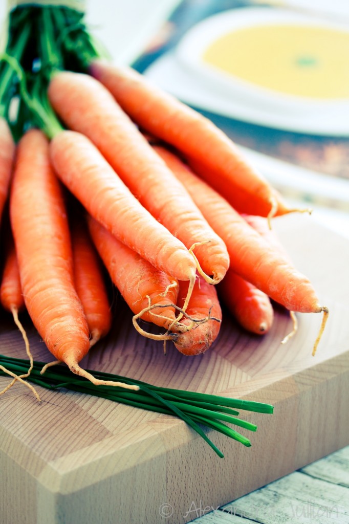 Velouté de carottes au gingembre